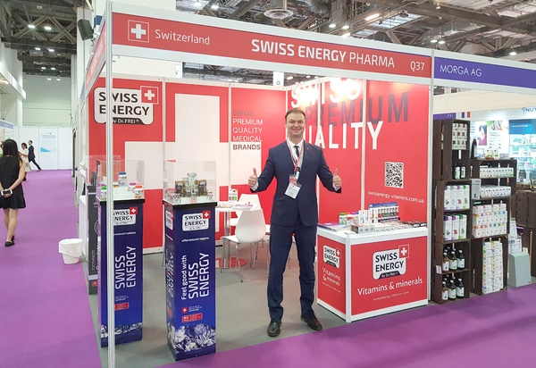 Swiss Energy at VitaFoods Asia 2019